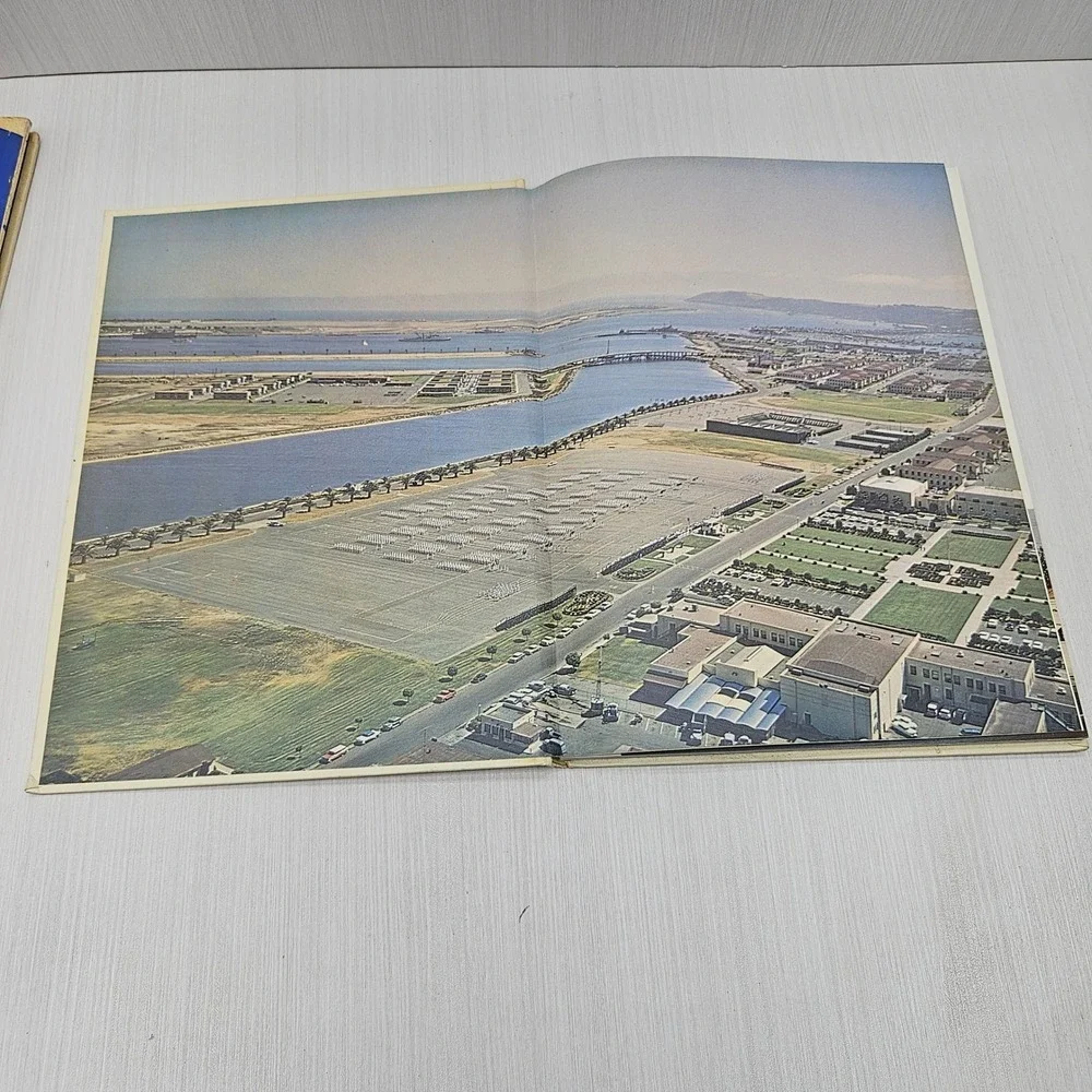 Vintage The Anchor US Naval Training Center San Diego Yearbook with Record